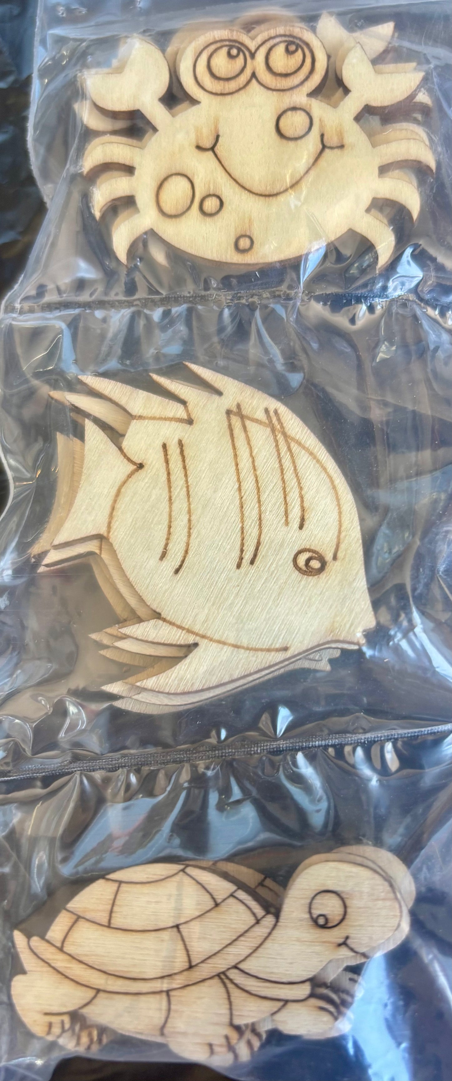 Sea wood cutout