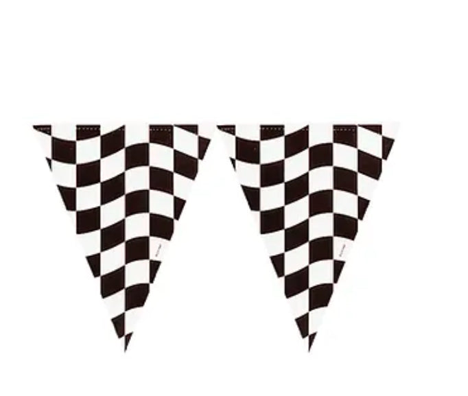 Racing flag banner
