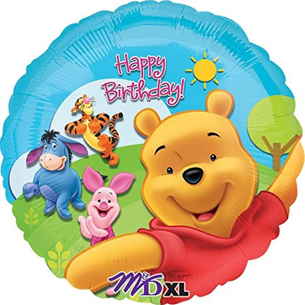 Winnie the Pooh foil balloon