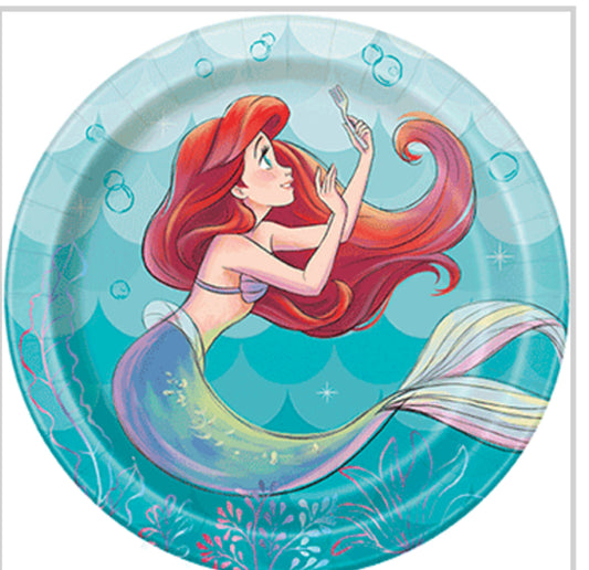 Little Mermaid plates