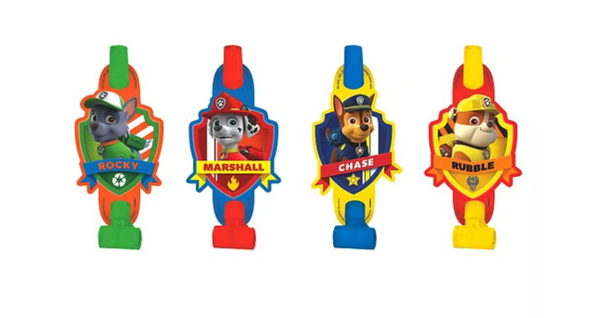 Paw Patrol blowouts