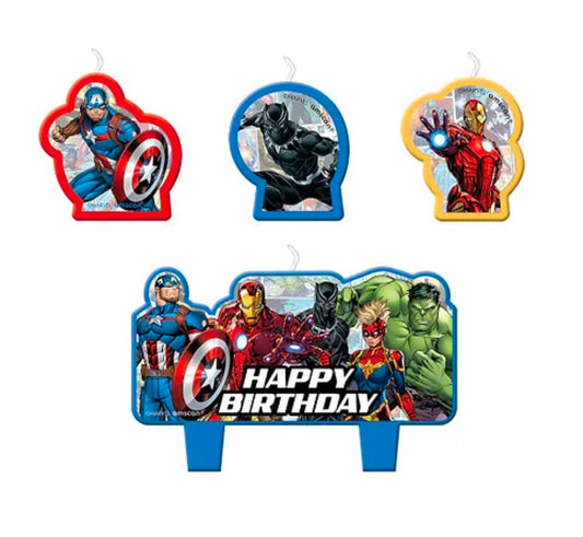 Avengers candles