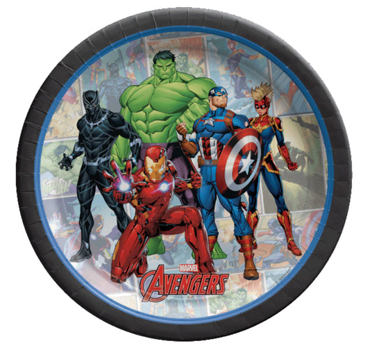 Avengers plates