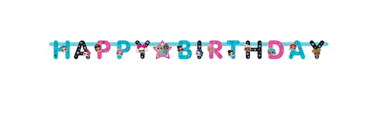 LOL Birthday banner