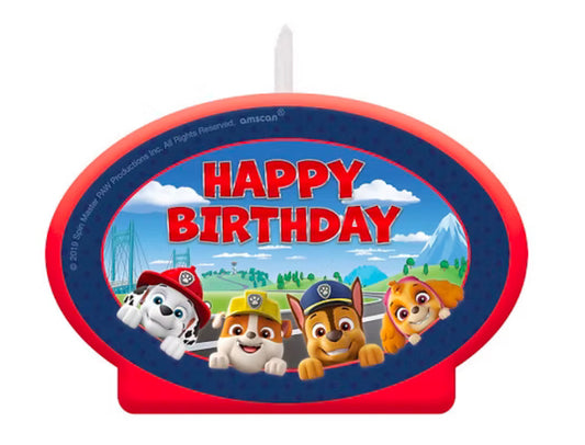 Paw Patrol candle