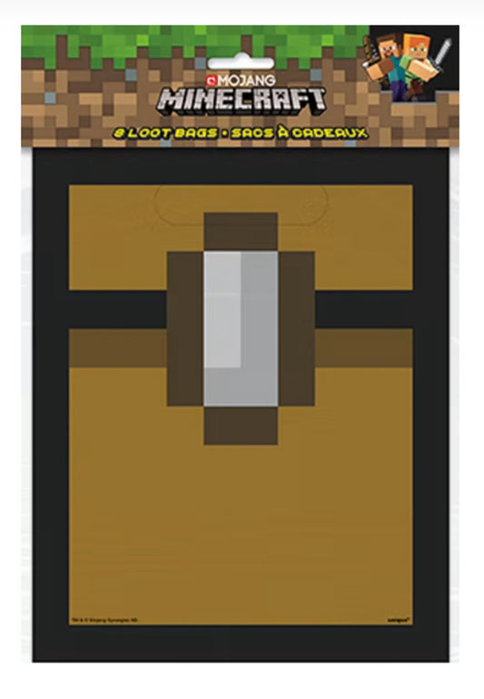 Minecraft candy bags