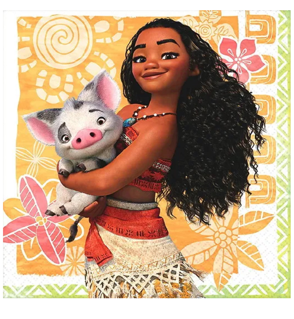 Moana napkins