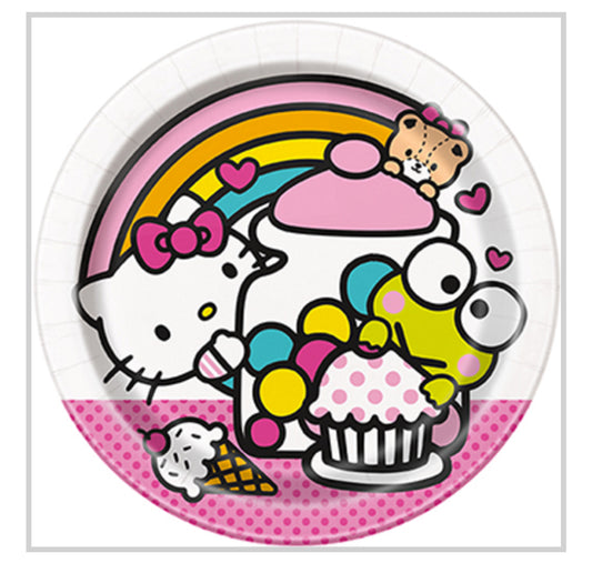 Hello Kitty plates