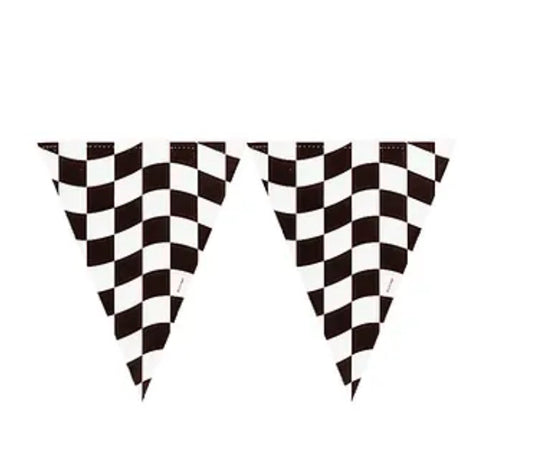 Racing flag banner