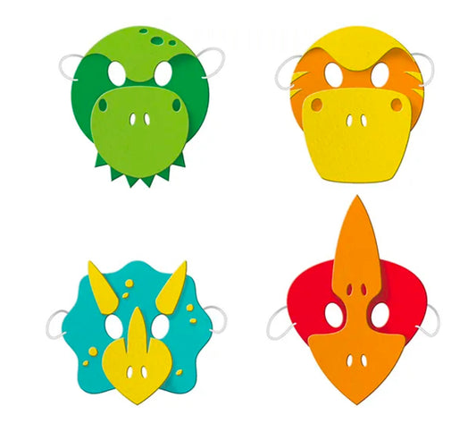 Baby dinosaur masks