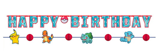 Pokemon Birthday banner