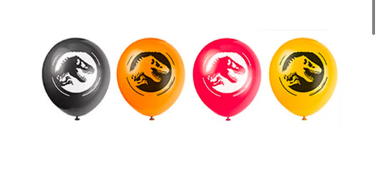 Jurassic World latex balloons