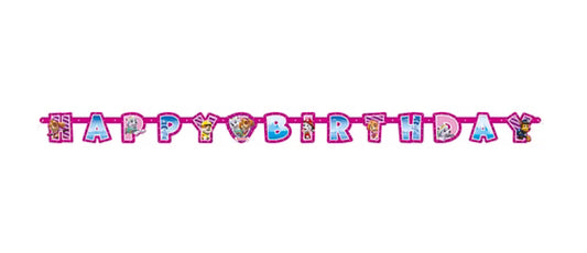 Sky birthday banner