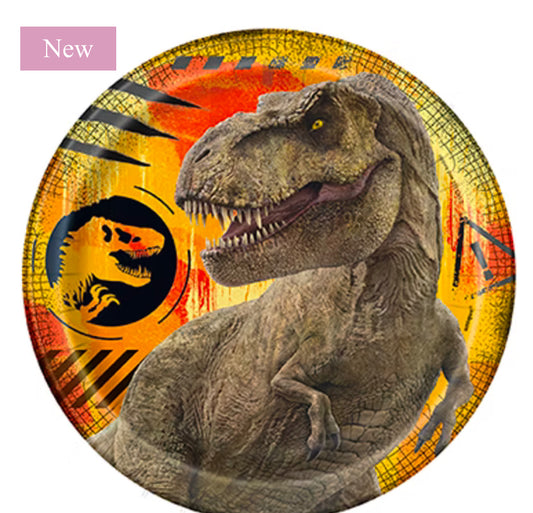 Jurassic World plates