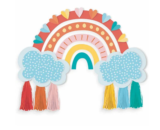 Retro Rainbow decor kit