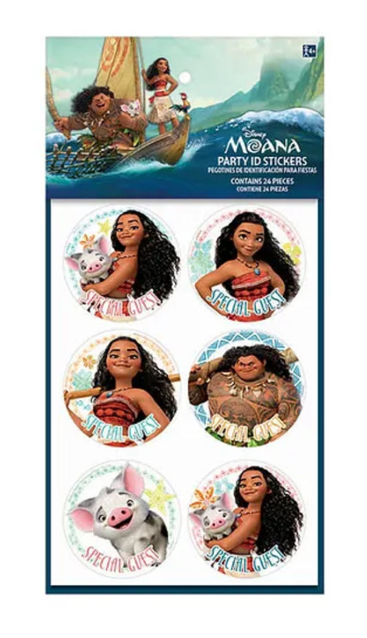 Moana stickers