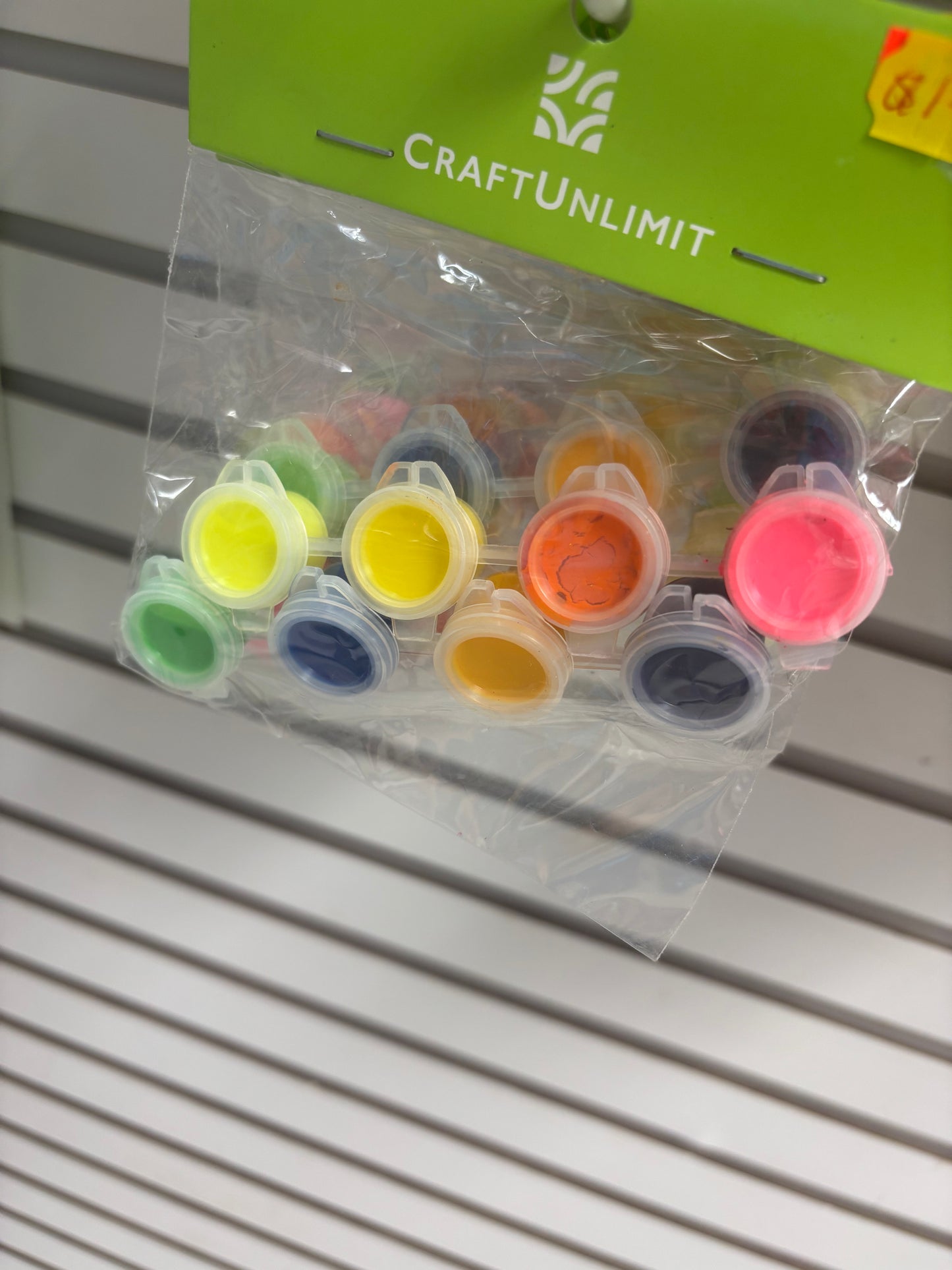 Neón acrylic paint set