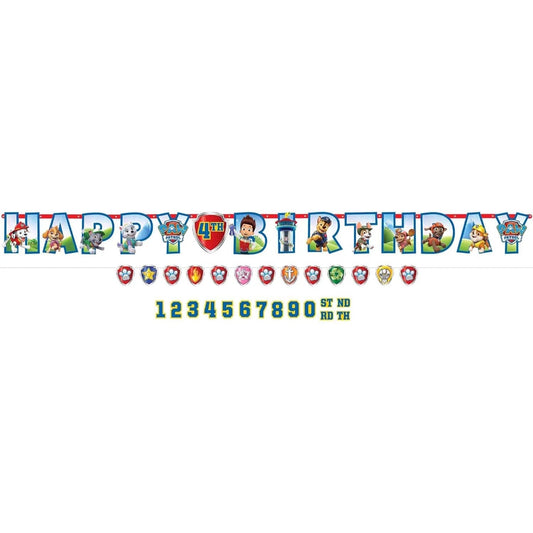 Paw Patrol Birthday banner